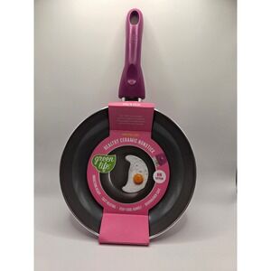 GreenLife Healthy Ceramic Nonstick 8 Inch Frypan Purple Induction Ready Skillet